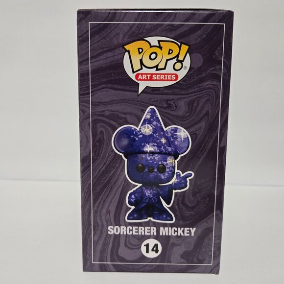 Funko Pop - Fantasia - Sorcerer Mickey #14 (Art Series) - Picture 5 of 7